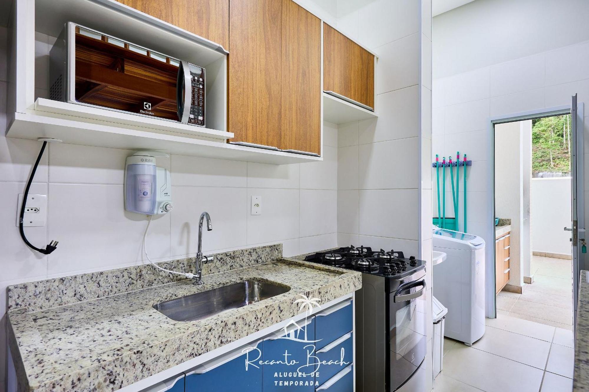 Apto Com Piscina Aquecida Sauna E Churrasqueira Ubatuba Exterior foto