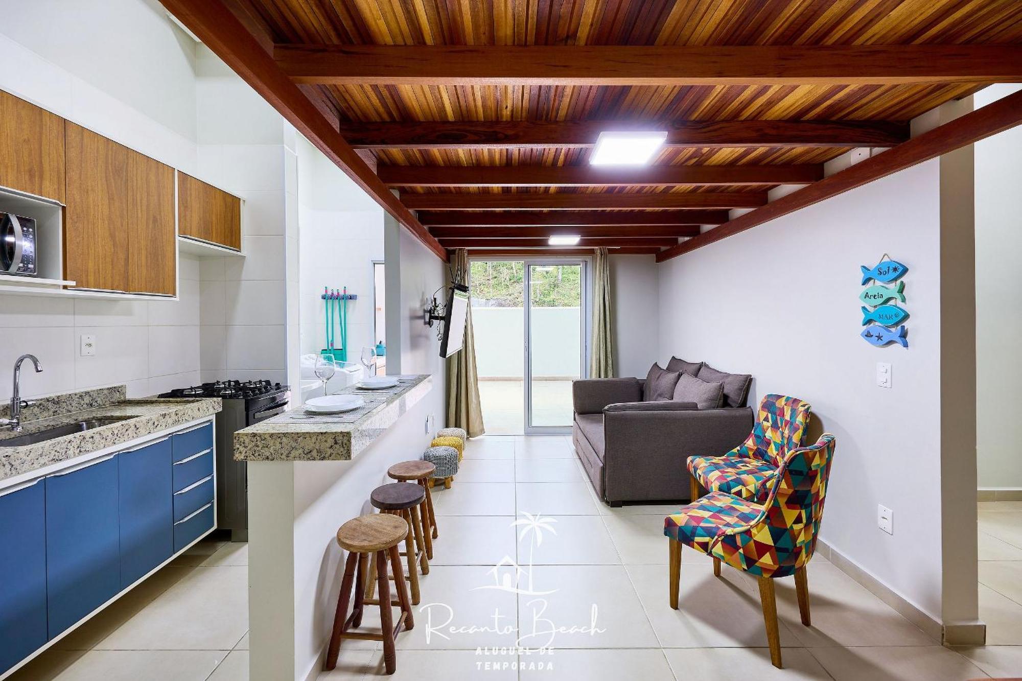Apto Com Piscina Aquecida Sauna E Churrasqueira Ubatuba Exterior foto